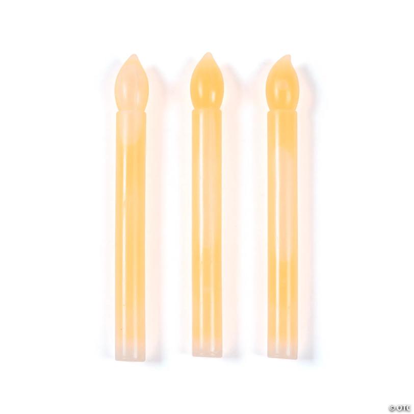 6" Mega Bulk 96 Pc. Candle-Shaped Plastic Snap & Shake Glow Sticks