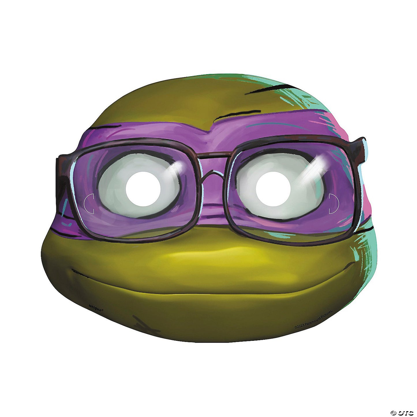 7 3/4" x 11 3/4" Teenage Mutant Ninja Turtles™ Mutant Mayhem Paper Masks – 8 Pc. | USA Decoration®