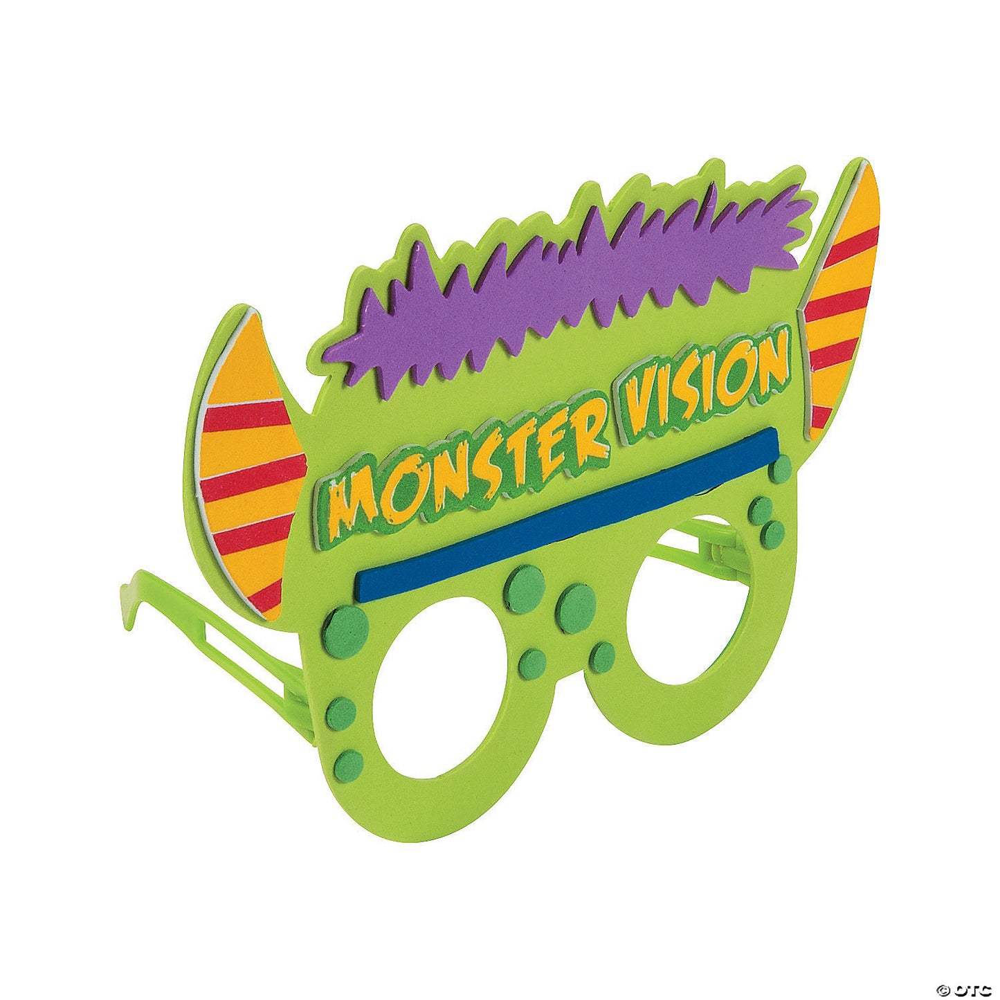 7" x 5" Monster Vision Glasses Multicolor Craft Kit - Makes 12 | USA Decoration®