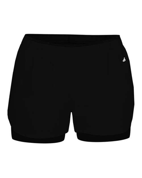 Women's Double Up Shorts | USA Decoration