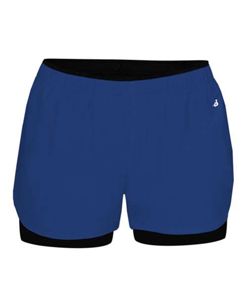 Women's Double Up Shorts | USA Decoration