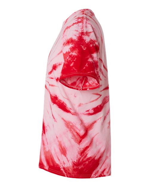 Contrast Cyclone Tie-Dyed T-Shirt | USA Decoration