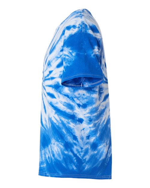 Contrast Cyclone Tie-Dyed T-Shirt | USA Decoration