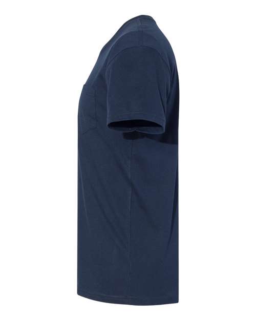 Cotton Pocket T-Shirt | USA Decoration