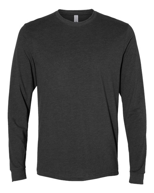 Sueded Long Sleeve T-Shirt | USA Decoration