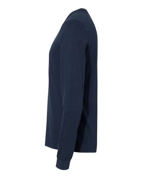 Sueded Long Sleeve T-Shirt | USA Decoration