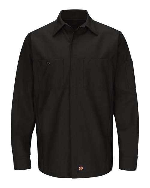 Long Sleeve Automotive Crew Shirt | USA Decoration