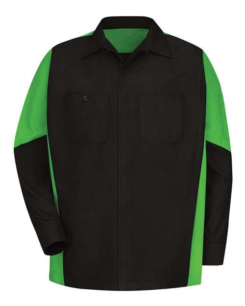 Long Sleeve Automotive Crew Shirt | USA Decoration