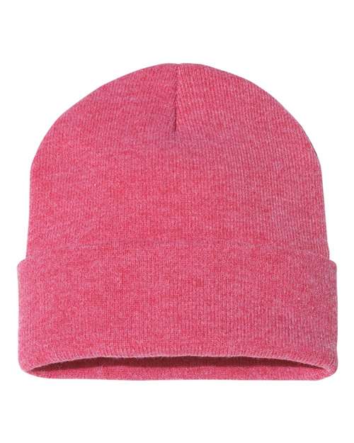 12" Solid Cuffed Beanie | USA Decoration