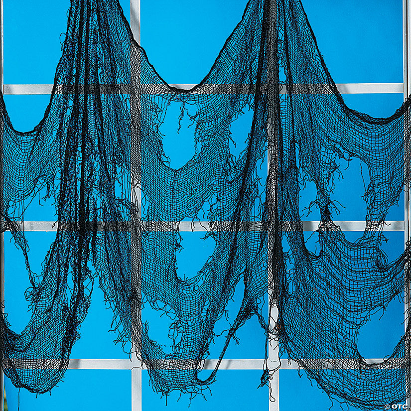 12 Ft. x 30" Deluxe Creepy Tattered Cloth Polyester Halloween Decoration | USA Decoration®