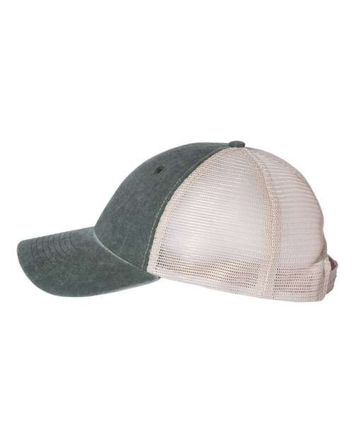 Pigment-Dyed Trucker Cap | USA Decoration