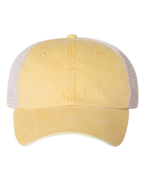 Pigment-Dyed Trucker Cap | USA Decoration