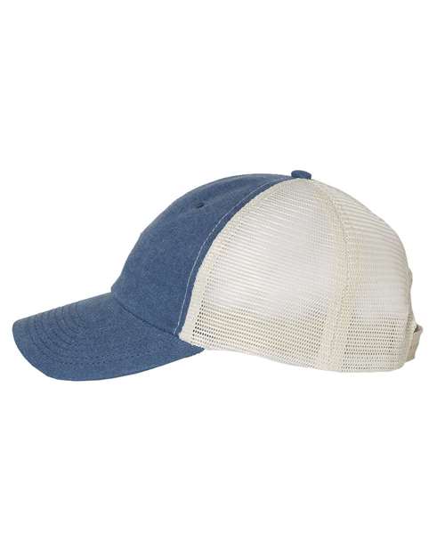 Pigment-Dyed Trucker Cap | USA Decoration