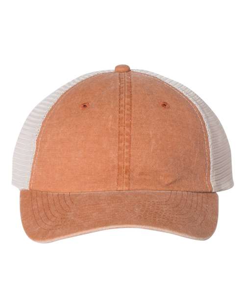 Pigment-Dyed Trucker Cap | USA Decoration