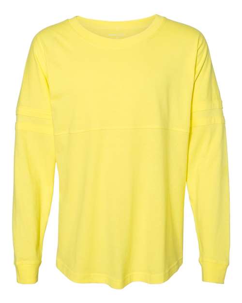 Women's Jersey Pom Pom Long Sleeve T-Shirt | USA Decoration