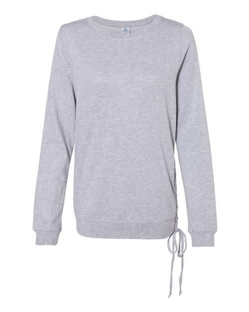 Women’s Enzyme-Washed Rally Lace-Up Sweatshirt | USA Decoration
