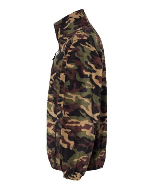 Fleece Full-Zip Jacket | USA Decoration