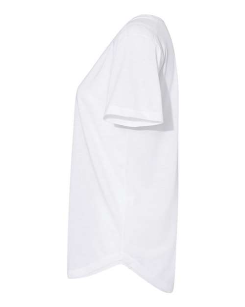 Women’s At Ease Scoop Neck Short Sleeve T-Shirt | USA Decoration