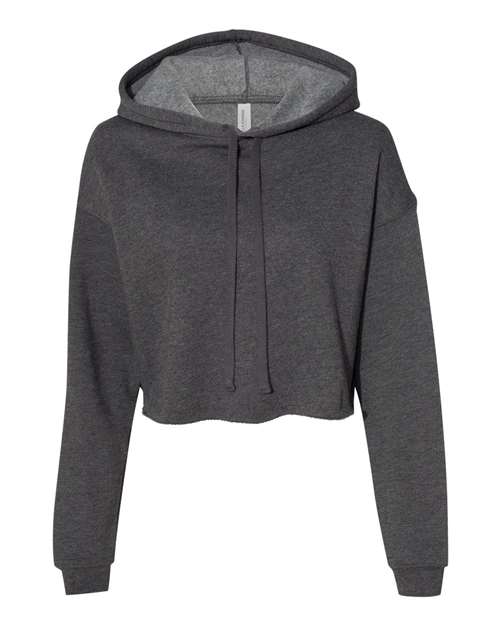 Women's Crop Fleece Hoodie | USA Decoration
