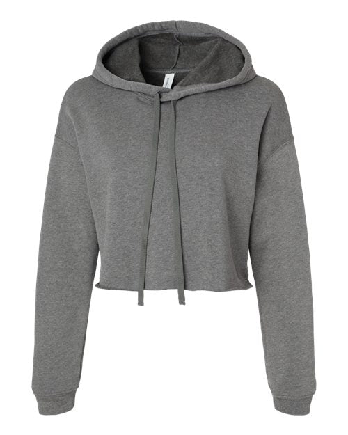 Women's Crop Fleece Hoodie | USA Decoration