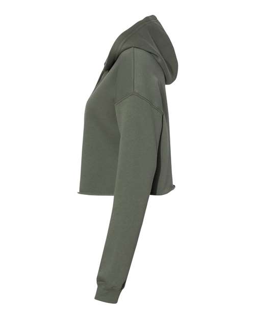 Women's Crop Fleece Hoodie | USA Decoration