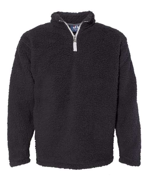 Sherpa Quarter-Zip Pullover | USA Decoration