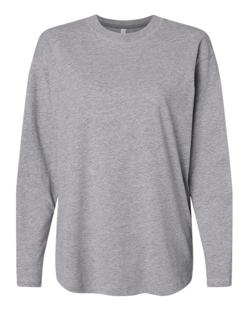 Women's Fine Jersey Long Sleeve Tee | USA Decoration