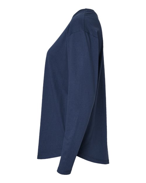 Women's Fine Jersey Long Sleeve Tee | USA Decoration