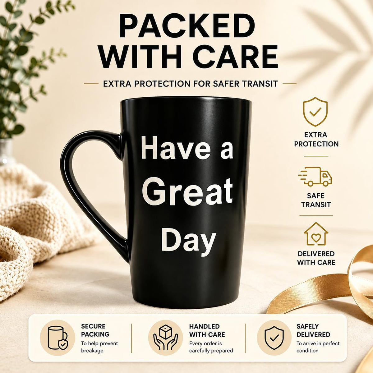 MAUAG Funny Gifts Coffee Mug, Christmas Ceramic Cup Gag Gift, 15 Oz