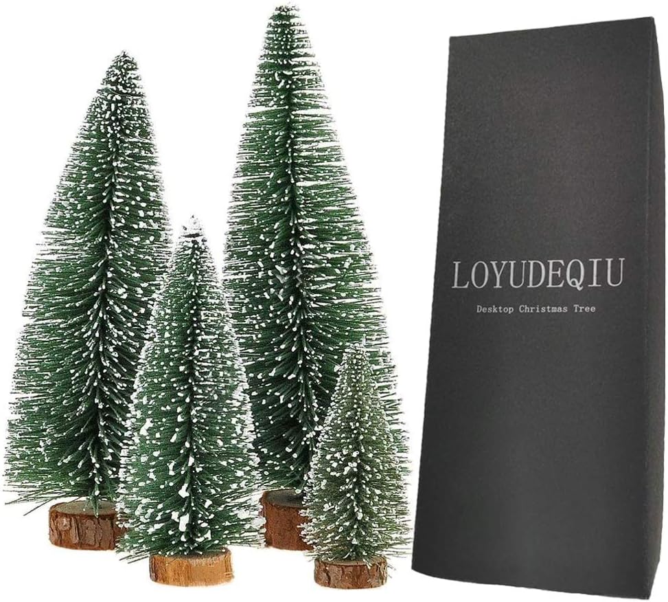 Desktop Miniature Pine Tree Tabletop Christmas Tree Small Pine Tree Decor Christmas Tree Toppers