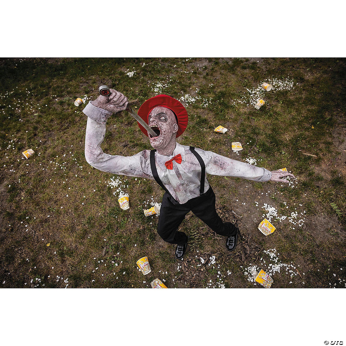 72" Sword Swallower Animated Halloween Prop | USA Decoration®