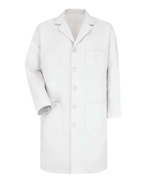 Button Front Lab Coat Extended Sizes | USA Decoration