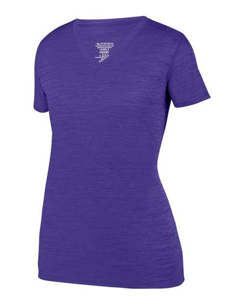 Women's Shadow Tonal Heather Training V-Neck T-Shirt | USA Decoration