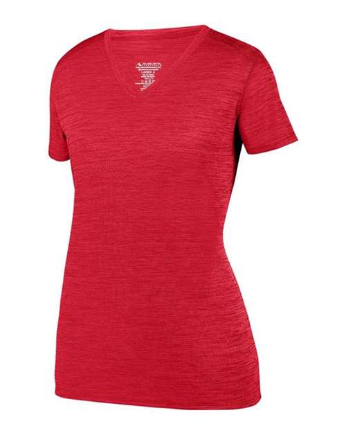 Women's Shadow Tonal Heather Training V-Neck T-Shirt | USA Decoration