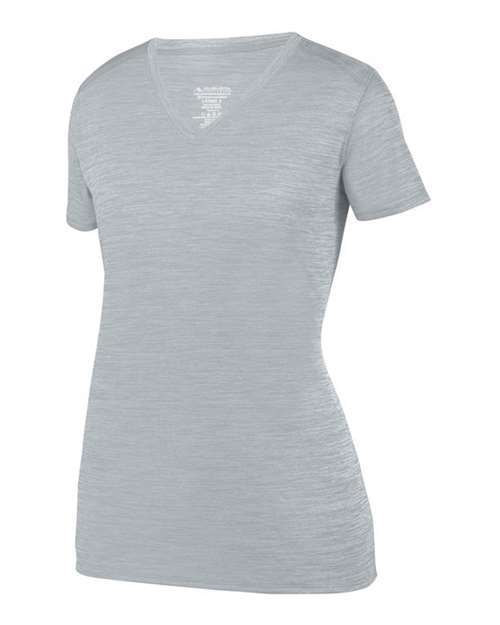 Women's Shadow Tonal Heather Training V-Neck T-Shirt | USA Decoration