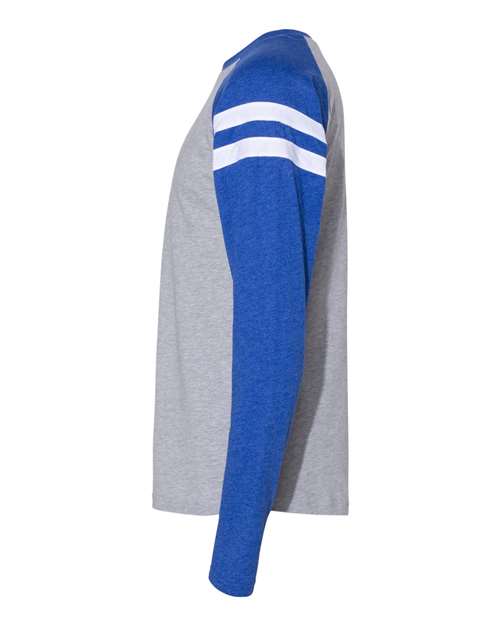 Fine Jersey Mash Up Long Sleeve Tee | USA Decoration