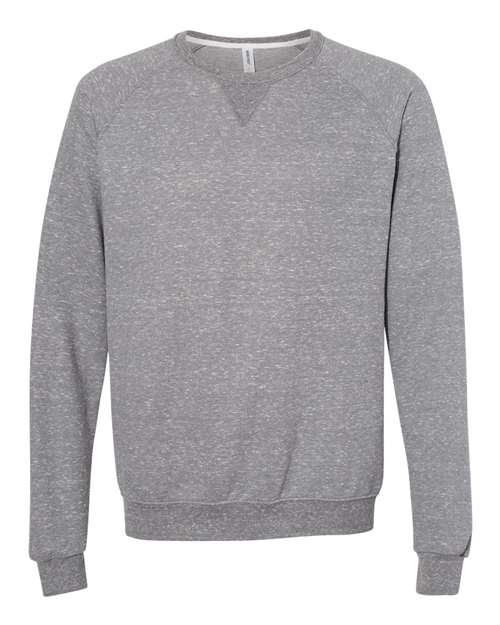 Snow Heather French Terry Crewneck Sweatshirt | USA Decoration