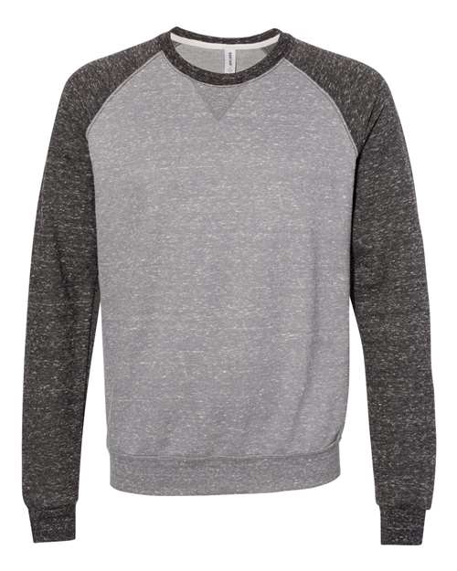 Snow Heather French Terry Crewneck Sweatshirt | USA Decoration