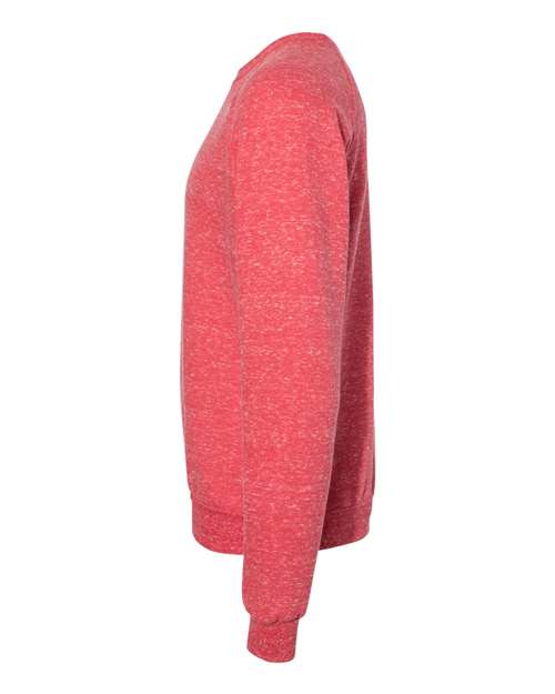 Snow Heather French Terry Crewneck Sweatshirt | USA Decoration