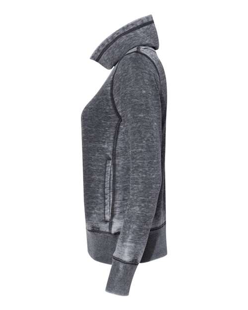 Women’s Zen Fleece Cowl Neck Sweatshirt | USA Decoration