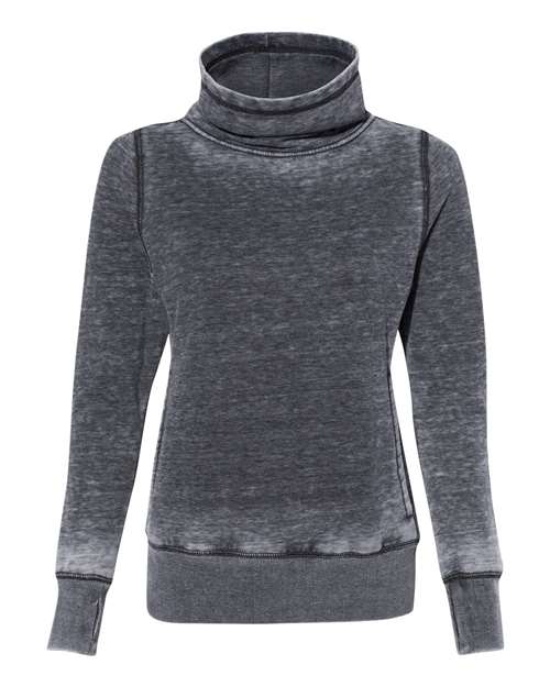 Women’s Zen Fleece Cowl Neck Sweatshirt | USA Decoration