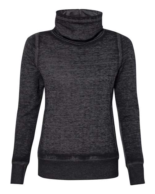 Women’s Zen Fleece Cowl Neck Sweatshirt | USA Decoration