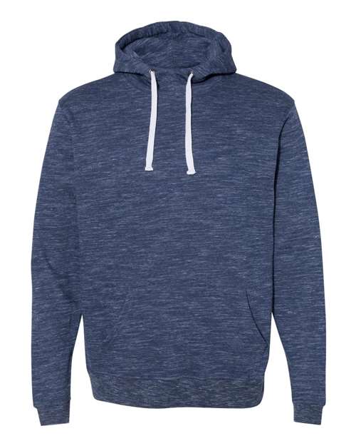 Mélange Fleece Hooded Sweatshirt | USA Decoration