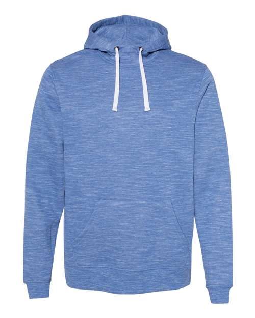 Mélange Fleece Hooded Sweatshirt | USA Decoration