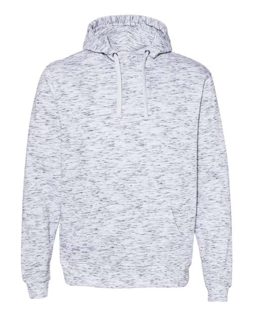 Mélange Fleece Hooded Sweatshirt | USA Decoration