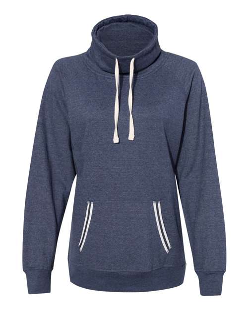 Women’s Relay Cowl Neck Sweatshirt | USA Decoration