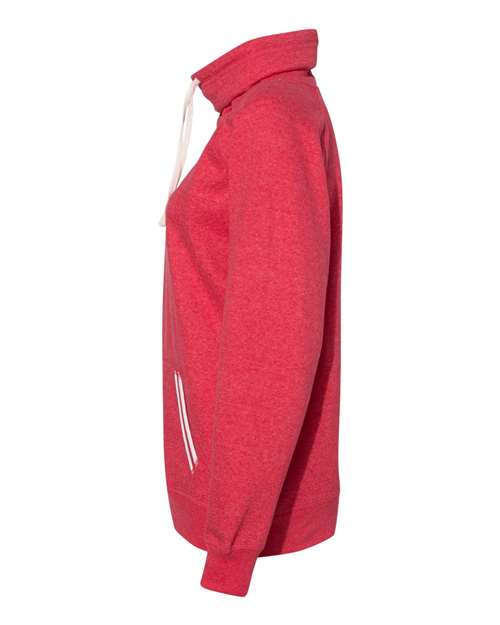 Women’s Relay Cowl Neck Sweatshirt | USA Decoration