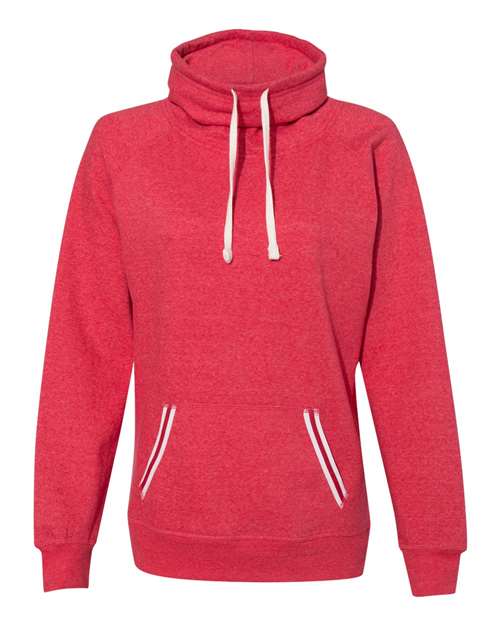 Women’s Relay Cowl Neck Sweatshirt | USA Decoration