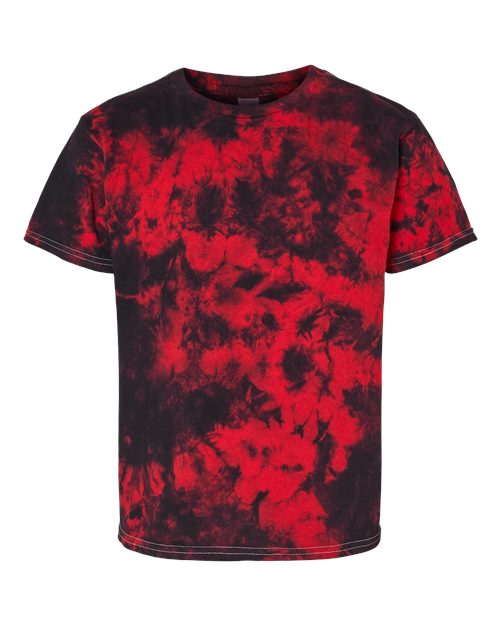 Youth Crystal Tie-Dyed T-Shirt | USA Decoration
