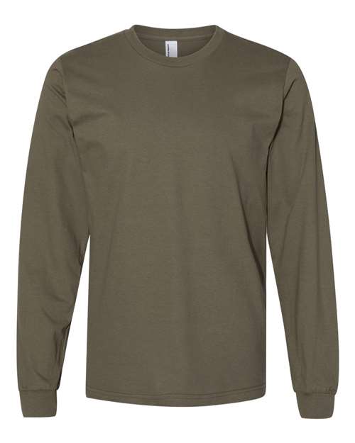 Fine Jersey Long Sleeve Tee | USA Decoration